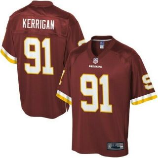 91 Ryan Kerrigan Of Washington Redskins Nfl Game Issued Jersey (xl)
