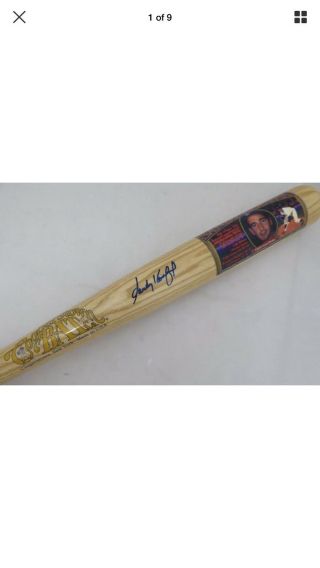 Limited Edition Signed Sandy Koufax Bat Cooperstown Bat Company With.