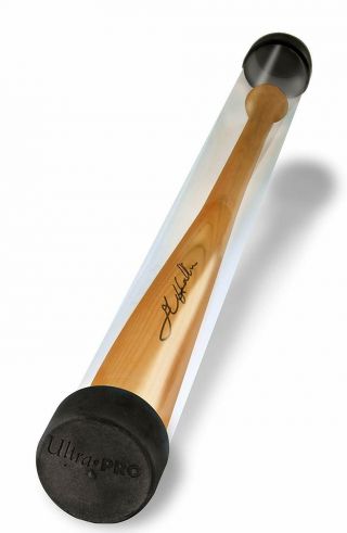Ultra Pro Baseball Bat Display Tube,  Thick Rubber End Caps,  36.  75 " X 3.  00 "