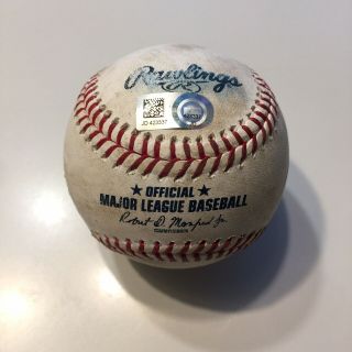 Clayton Kershaw Mlb Game Foul Ball Baseball Giants Vs Dodgers 6/7/19