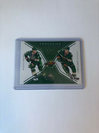 Koivu/greenway Franchise Icons 137/199 2018 - 19 Upperdeck Sp Authentic