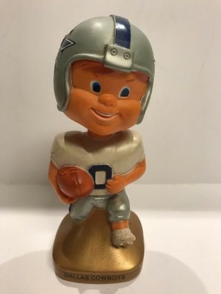 Vintage Dallas Cowboys Nfl Football Team Bobble Head Doll