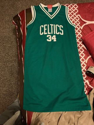 Paul Pierce Green Boston Celtics Womens Nba Jersey Dress