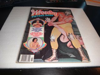 Sports Review Series Wrestling Picture Book Winter 1976,  Photos Mil Mascaras