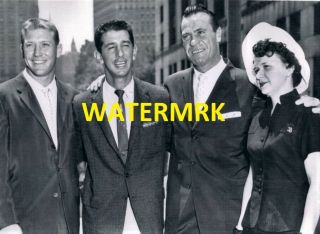1957 York Yankees Billy Martin - Mickey Mantle - Hank Bauer Al 8x10 Photo