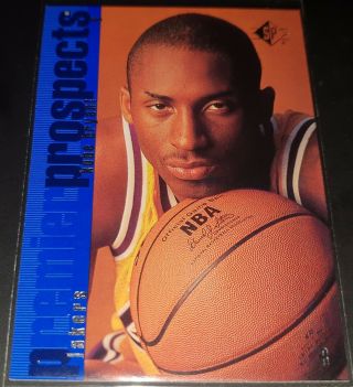 Kobe Bryant 1996 - 97 Upper Deck Sp Premier Prospects Subset Rookie Card (no.  134)