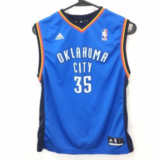 Oklahoma City Thunder Kevin Durant 35 Adidas Youth Large Basketball Jersey Okc