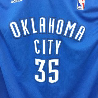 Oklahoma City Thunder Kevin Durant 35 Adidas Youth Large basketball jersey OKC 5