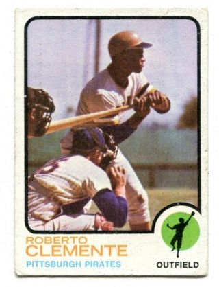 Roberto Clemente 1973 Topps 50 Pirates Vg/ex 47467