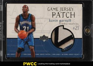 1999 Upper Deck Game Jersey Kevin Garnett 4 - Clr Patch Gjp28 (pwcc)