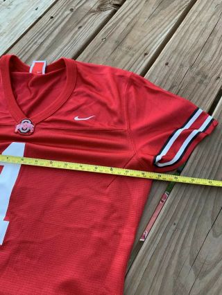 Vintage Nike Team Football College Ohio State Womens Jersey 1 Size M (8 - 10) 5
