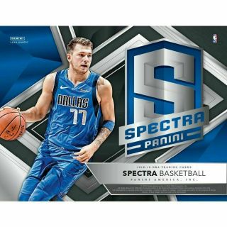 Indiana Pacers 18/19 Panini Spectra Basketball Break Single Box 1x Boxes 1