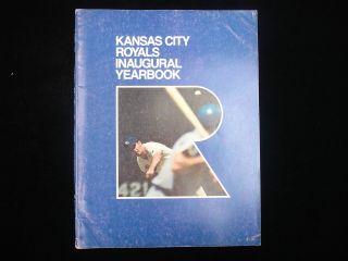 1969 Kansas City Royals Inaugural Yearbook - Vg
