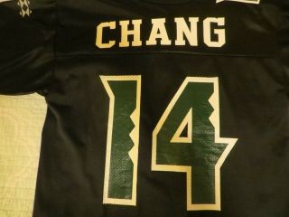Rare Russell Athletic University of Hawaii 14 Timmy Chang Jersey,  men ' s size L 7