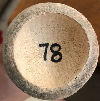 2017 Kevin Newman Game Cracked Louisville Slugger Bat Pittsburgh Pirates 5