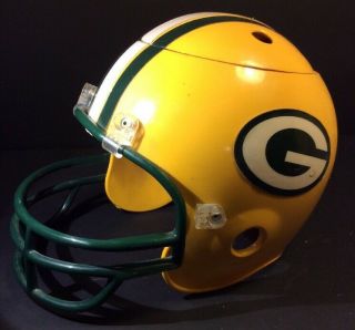 Green Bay Packers Chips And Dips Sunday Party Full Size Football Helmet 3