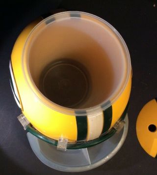 Green Bay Packers Chips And Dips Sunday Party Full Size Football Helmet 5