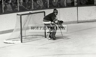 Glenn Resch York Islanders 35 Mm Negative Vintage Goalie Oct 22 1976 S1