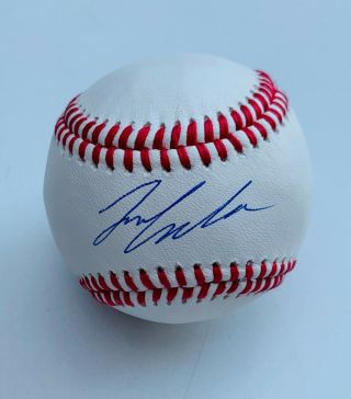 Ian Anderson Hand Signed Autograph Baseball Auto Atlanta Braves