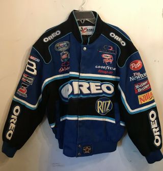 Dale Earnhardt Jr 8 Jacket Jh Designs 2004 Nascar Oreo Ritz Men’s Small Size
