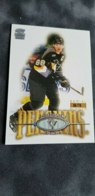 00/01 Pacific Paramount Holo - Silver Parallel Sp/74 No.  198 Jaromir Jagr
