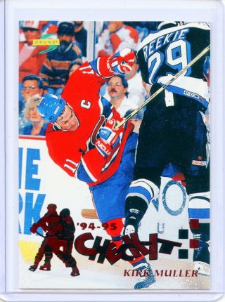 1994 - 95 Score Check It Ci10 Kirk Muller Montreal Canadiens
