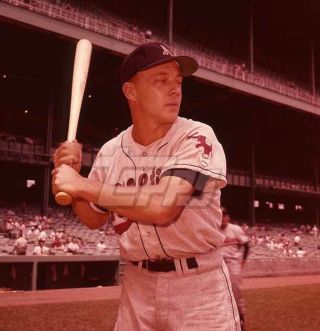 1960 Topps Baseball Card Final Color Negative Joe Demaestri Athletics