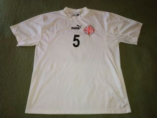 Georgia National Team Match Worn Football Shirt 5 Puma 2004/2005