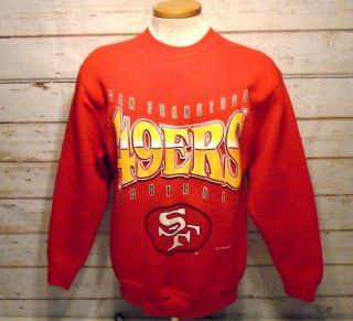 San Francisco 49ers 1994 Vintage Nfl Football Sweatshirt Mens Size M Euc 5