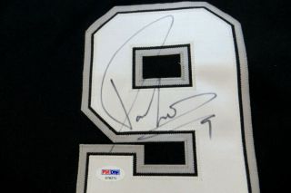 Tony Parker Signed Autographed Jersey San Antonio Spurs Black PSA S78271 2