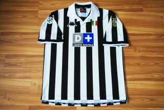 Juventus Italy 1998/1999 Home Football Shirt Jersey Maglia Kappa Inzaghi 9 Xl