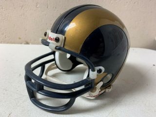 St.  Louis/los Angeles Rams Riddell Nfl Football Mini Helmet