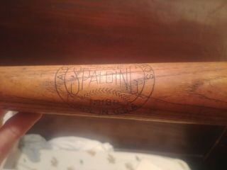 A.  G.  Spalding & Bros Find Vintage No.  139 Wood Baseball Bat Major League.  Look