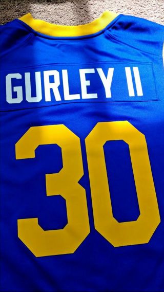 Todd Gurley Los Angeles Rams Nike Jersey Large 4