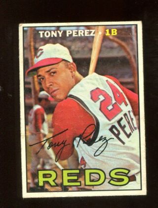 1967 Topps Tony Perez 476 (60.  00) Vg M4326