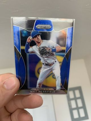 WHIT MERRIFIELD 2019 Topps Tribute Game - 3 Color Patch Auto 46/50 PRISTINE. 5