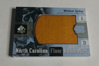 R17,  098 - Michael Jordan - 2011/12 Sp Authentic - Game Floor - Unc - Jo -