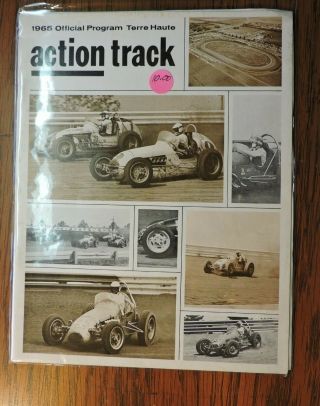 Terre Haute Action Track Programs 1962 - 1977 (14 Programs) 4