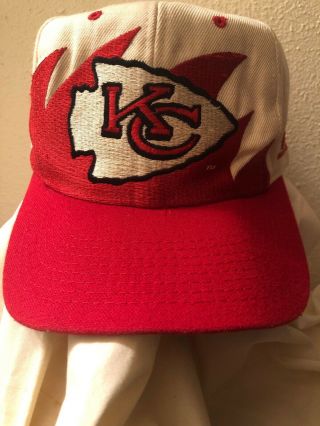 Vintage 1994 - 1996 Logo Athletic Kansas City Chiefs Snap Back Hat