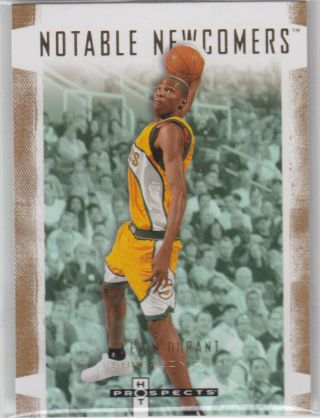 Fleer 2007 - 08 Hot Prospects Kevin Durant Rookie Nn - 1 Supersonics