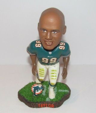 Forever Collectibles Legends Of The Field Jason Taylor Dolphins Bobblehead /5000