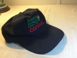 formula 1 cap - Benetton COMPAQ Cap,  adjustable,  Blue 3