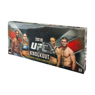 2019 Topps Ufc Knockout Hobby Box