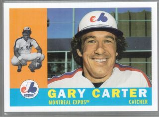 2006 Topps Wal - Mart Wm 9 Gary Carter 1960 Montreal Expos