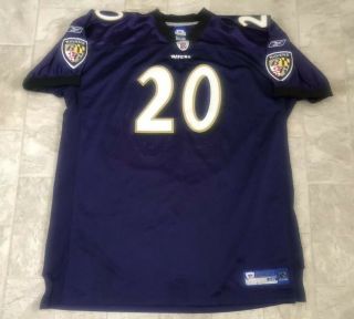 Reebok Ed Reed Baltimore Ravens Authentic Stitched Football Jersey Men 56