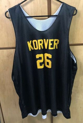 Kyle Korver 26 Practice,  Game Worn Mesh NBA Jersey,  Sz XL,  Cleveland Cavs,  Jazz 2