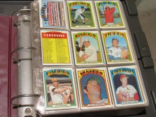 1972 Topps Baseball Complete Set 1 - 787 Ex,  Nm
