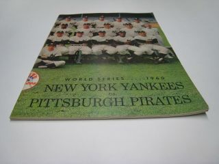 1960 World Series Official Program NY Yankees vs.  Pittsburgh Pirates VTG - 5
