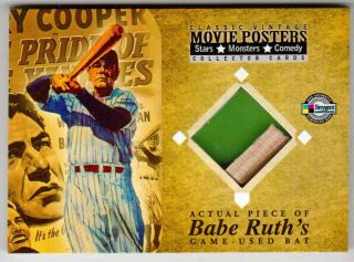 2009 Classic Vintage Movie Posters Vr1 Babe Ruth Game - Bat