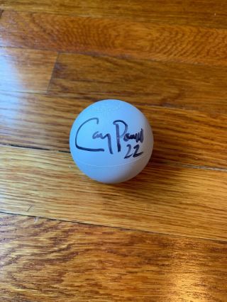 Casey Powell Signed Lacrosse Ball